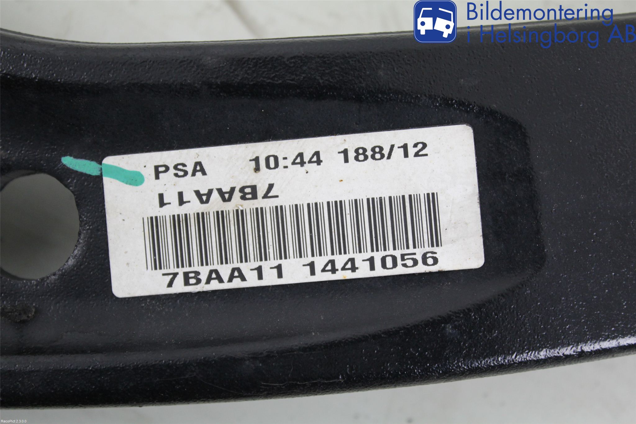 Peugeot 508 11-18 Bærearm Foran Venstre Nedre
