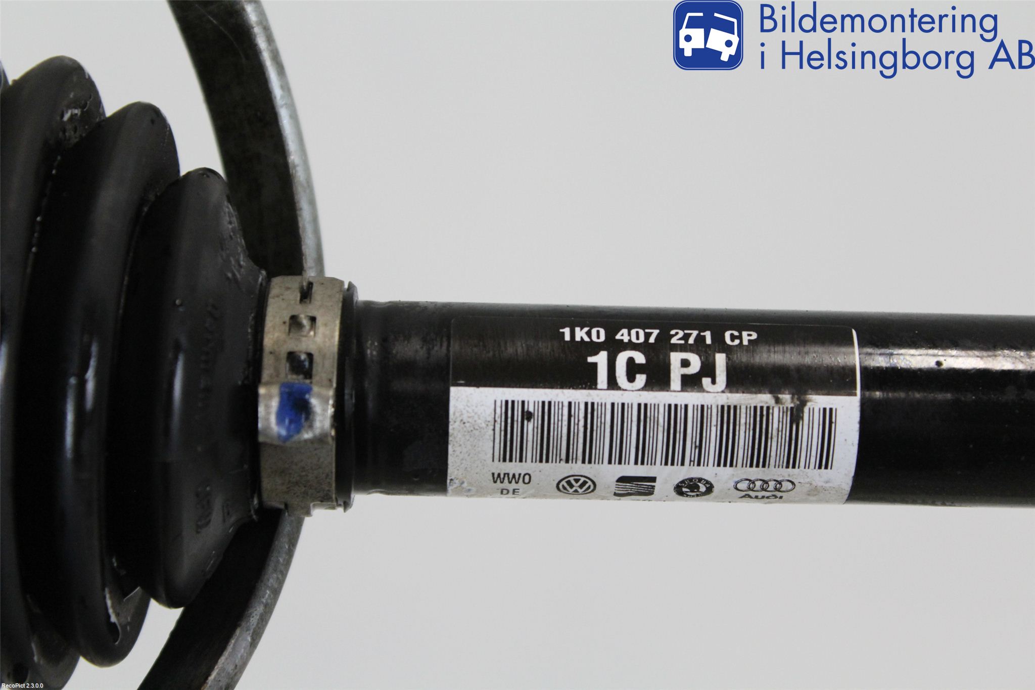 Audi A3/S3 05-13 Drivaksel Foran Kompl Venstre