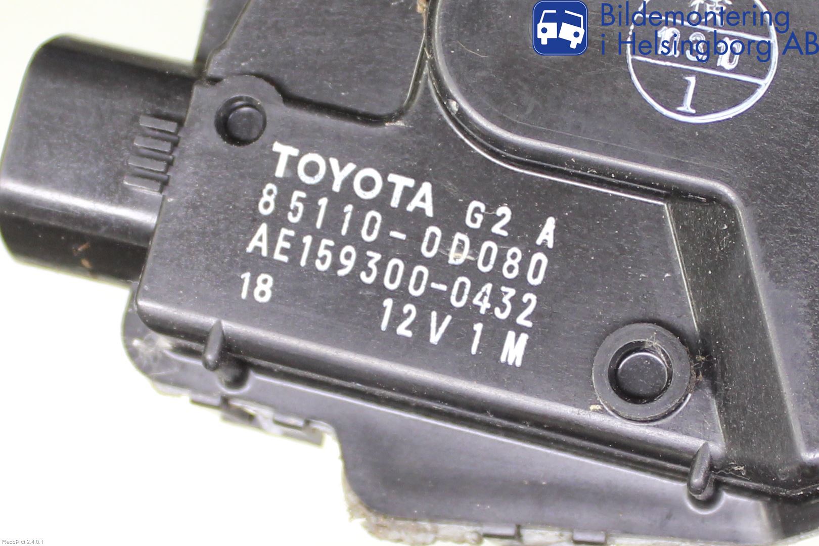 Toyota YARIS XP90 06-11 Viskermotor Frontrute