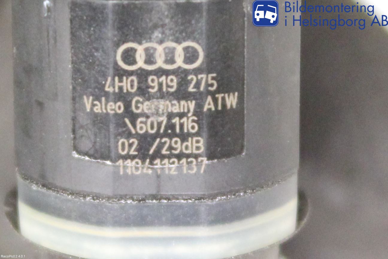 Volkswagen VW GOLF VI 09-13 Sensor Parkering Front