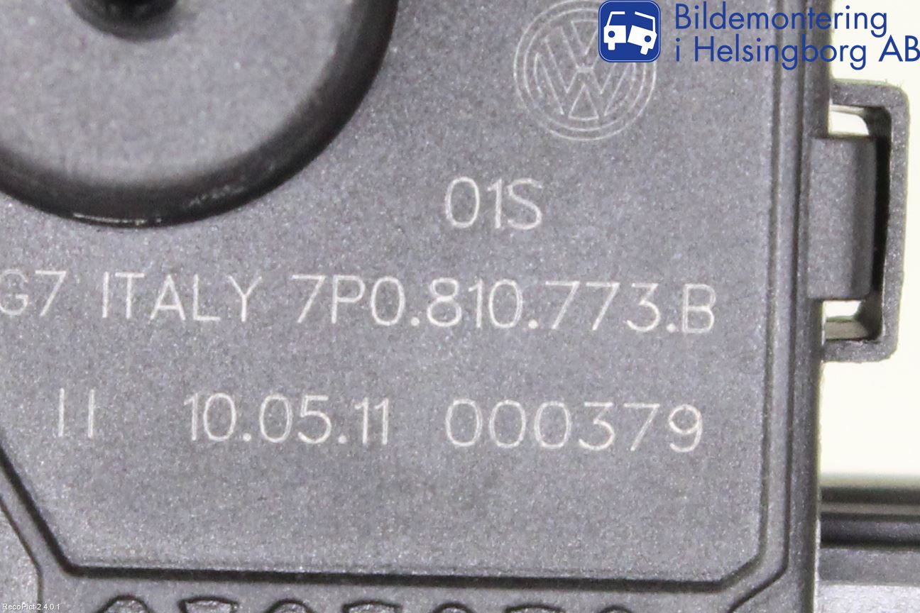 Volkswagen VW GOLF VI 09-13 Sentrallåsmotor Tankluke