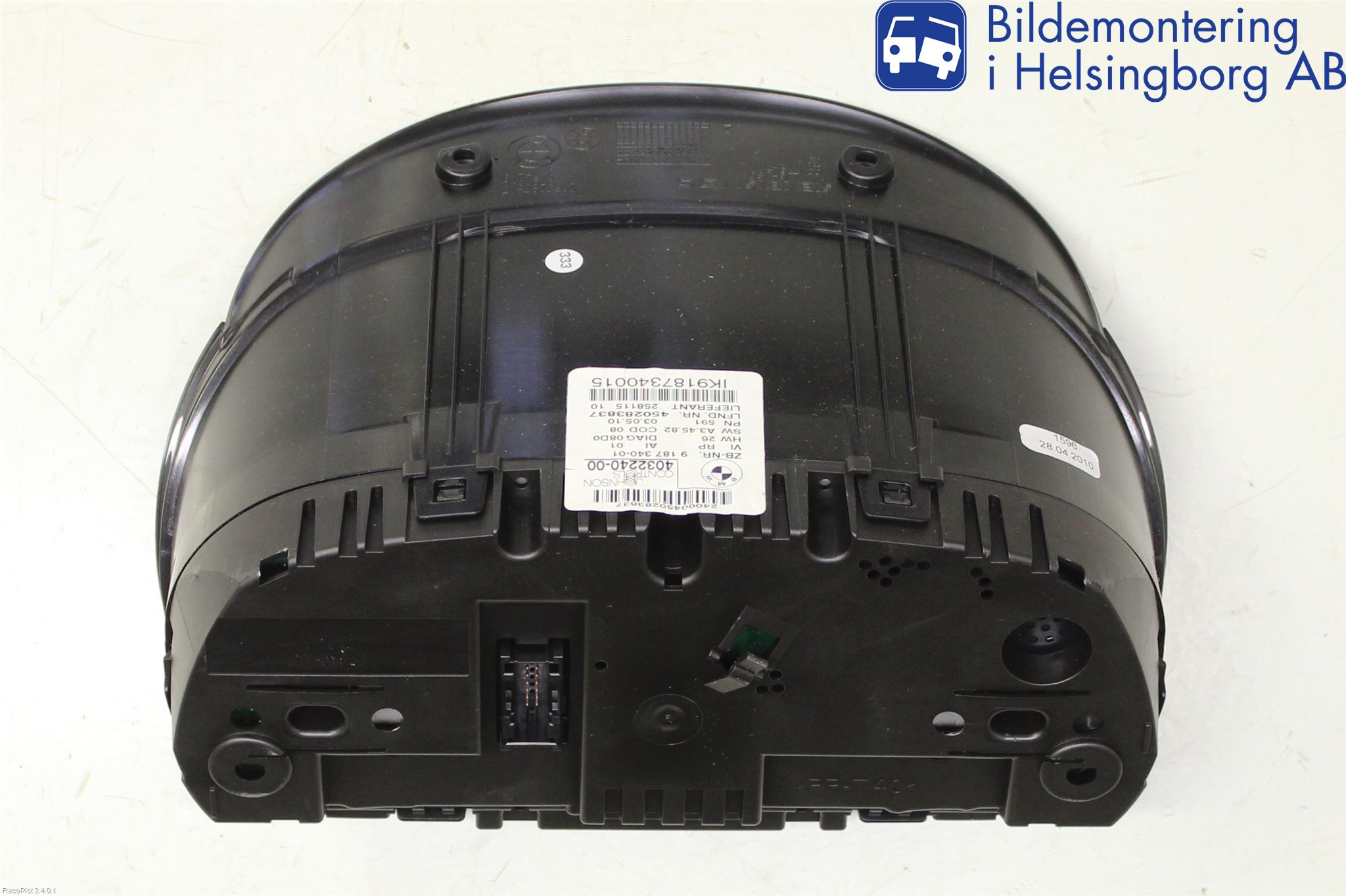 BMW 3 E90/91 SED/TOU 05-12 Instr Kombinert