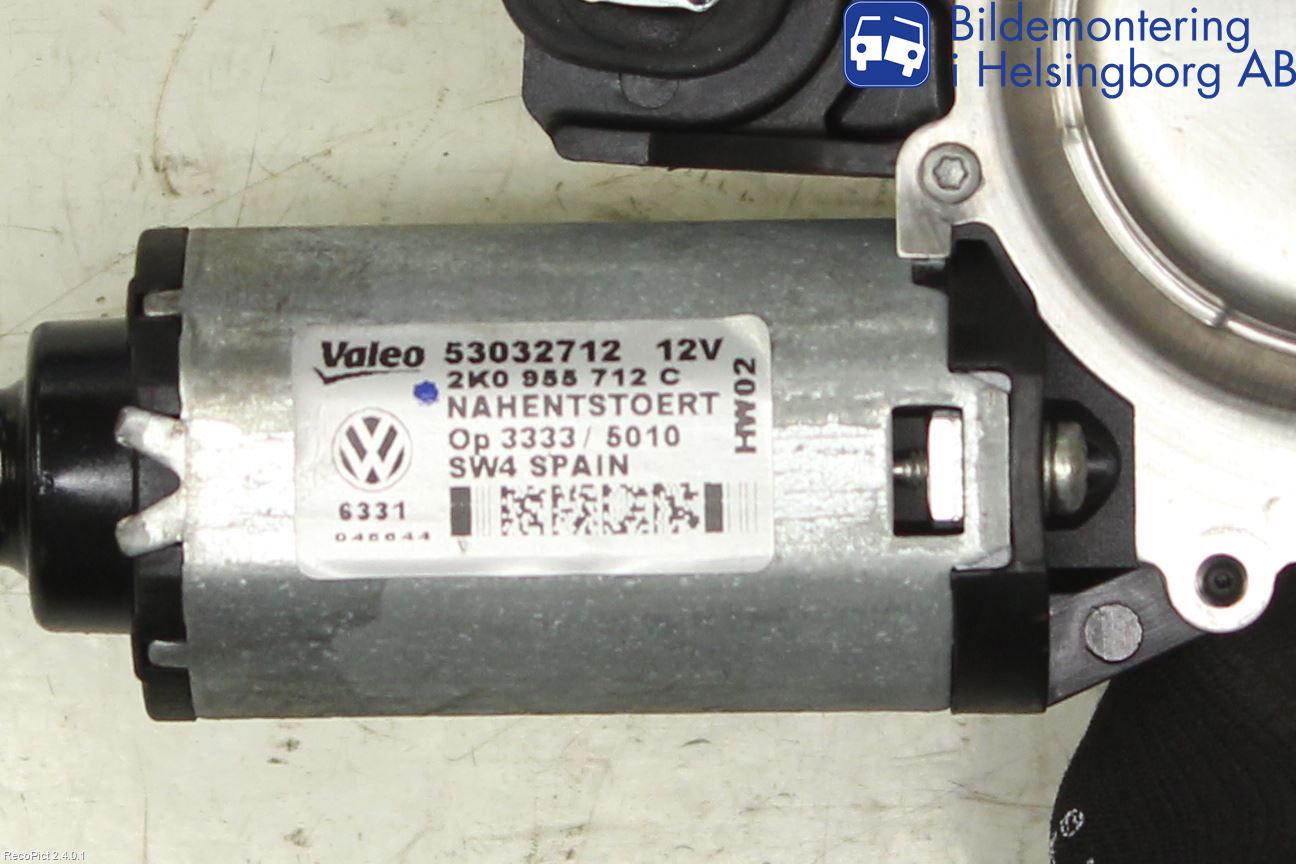 Volkswagen VW CADDY 11-15 Viskermotor Bakluke