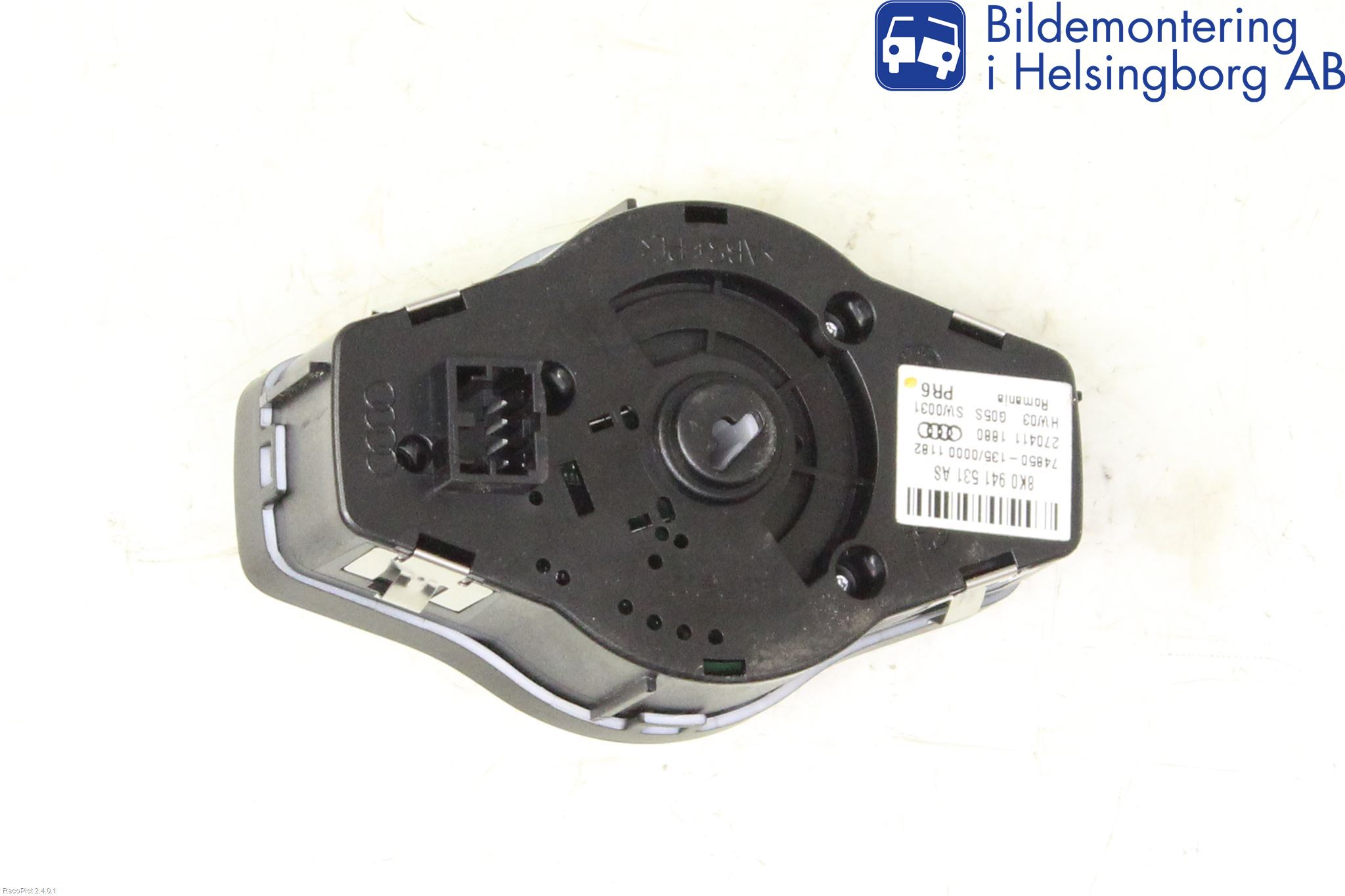 Audi Q5 09-16 Bryter Hovedlys