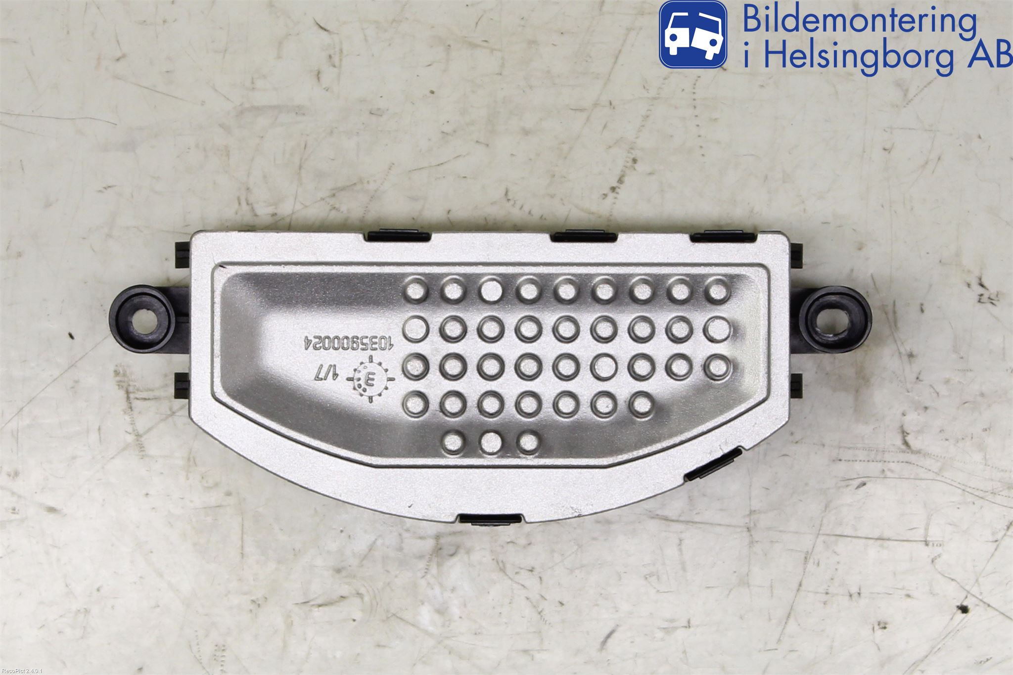 Volkswagen VW GOLF / E-GOLF VII 13-20 Varmeapparat Viftemotstand