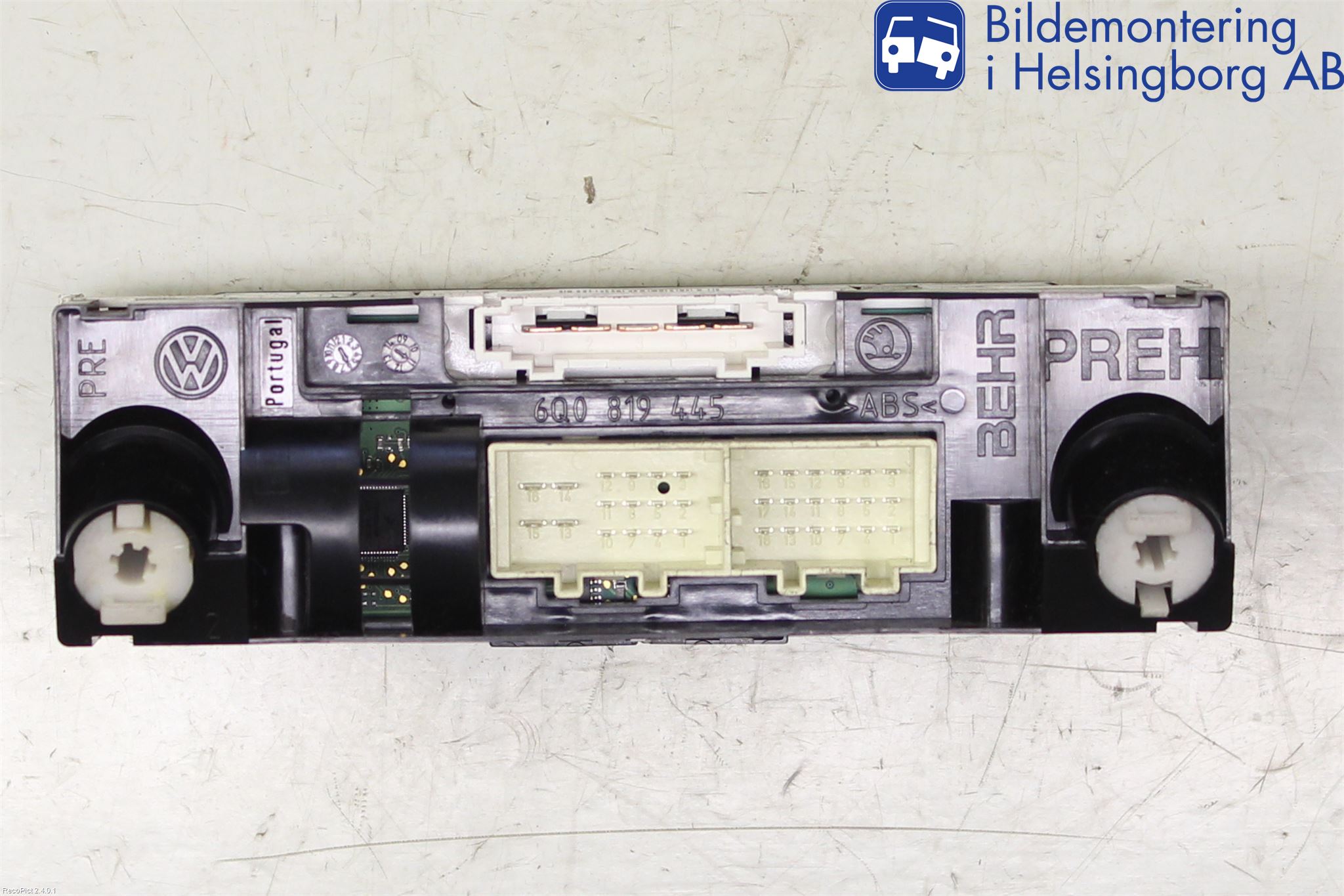 Volkswagen VW POLO 10-17 Varmeapparat Panel(Regulering)
