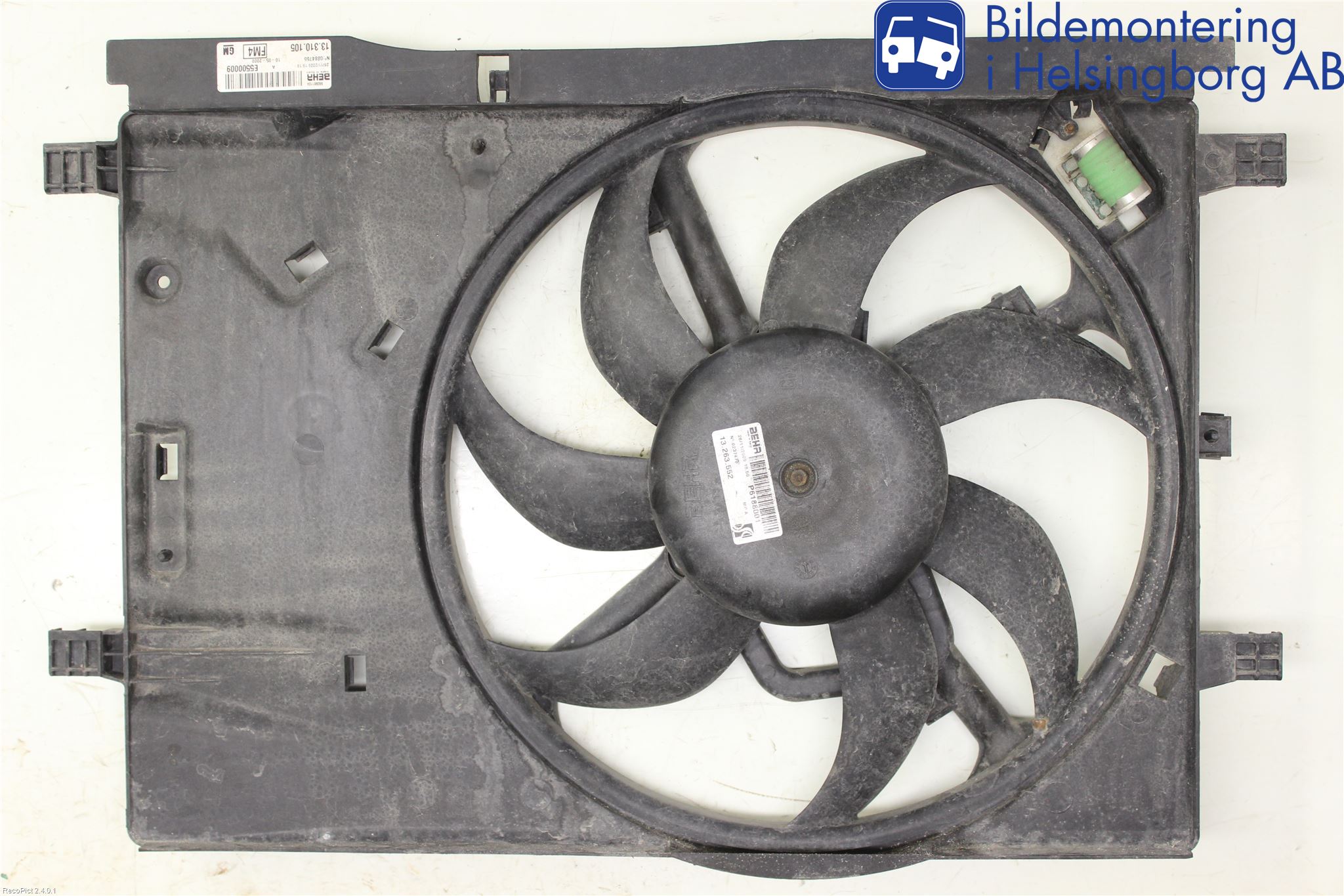 Opel CORSA D 07-14 Kjølevifte Elektrisk