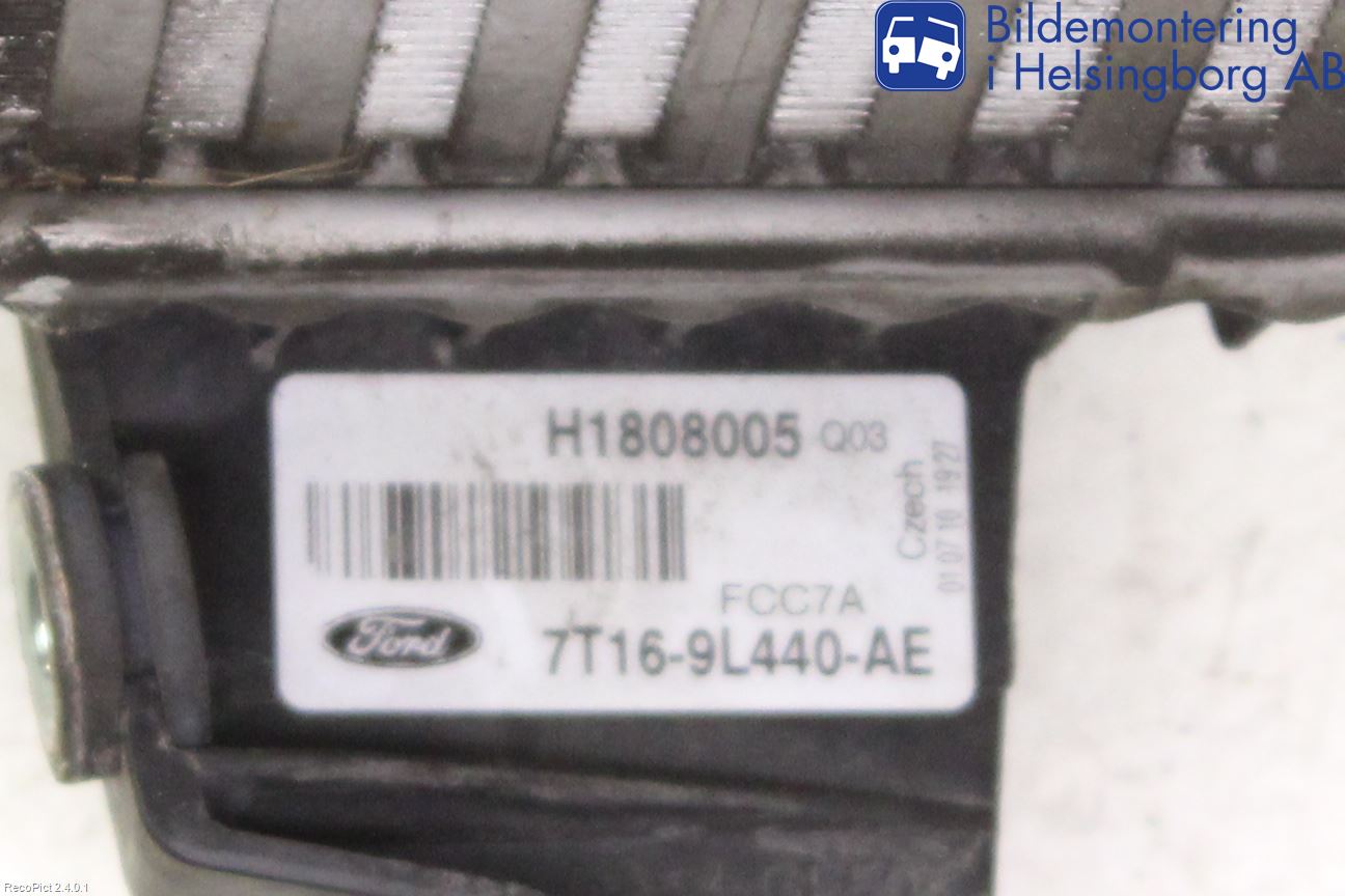 Ford TRANSIT CONNECT 03-08 Intercooler Radiator