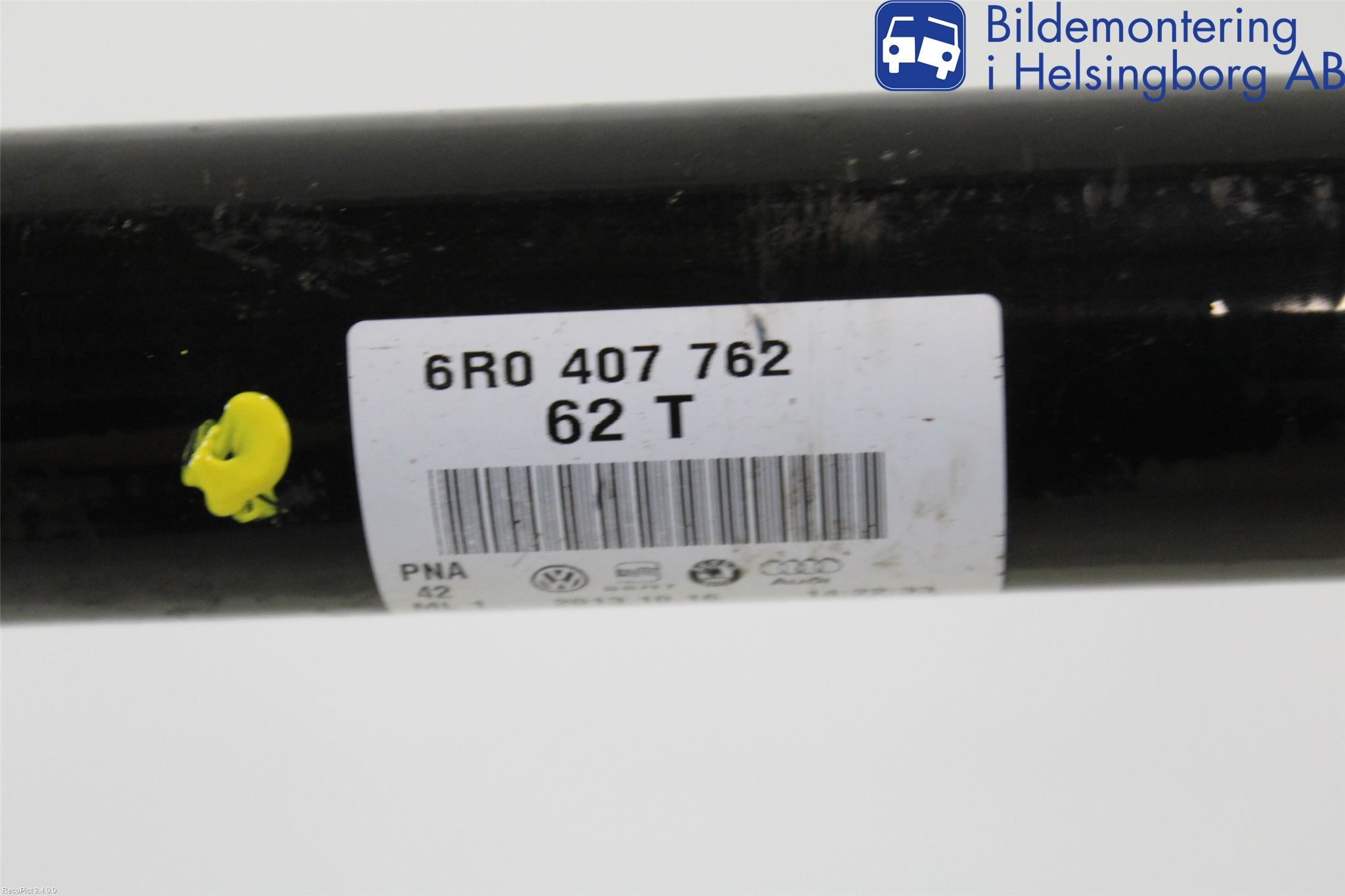 Volkswagen VW POLO 10-17 Drivaksel Foran Kompl Høyre