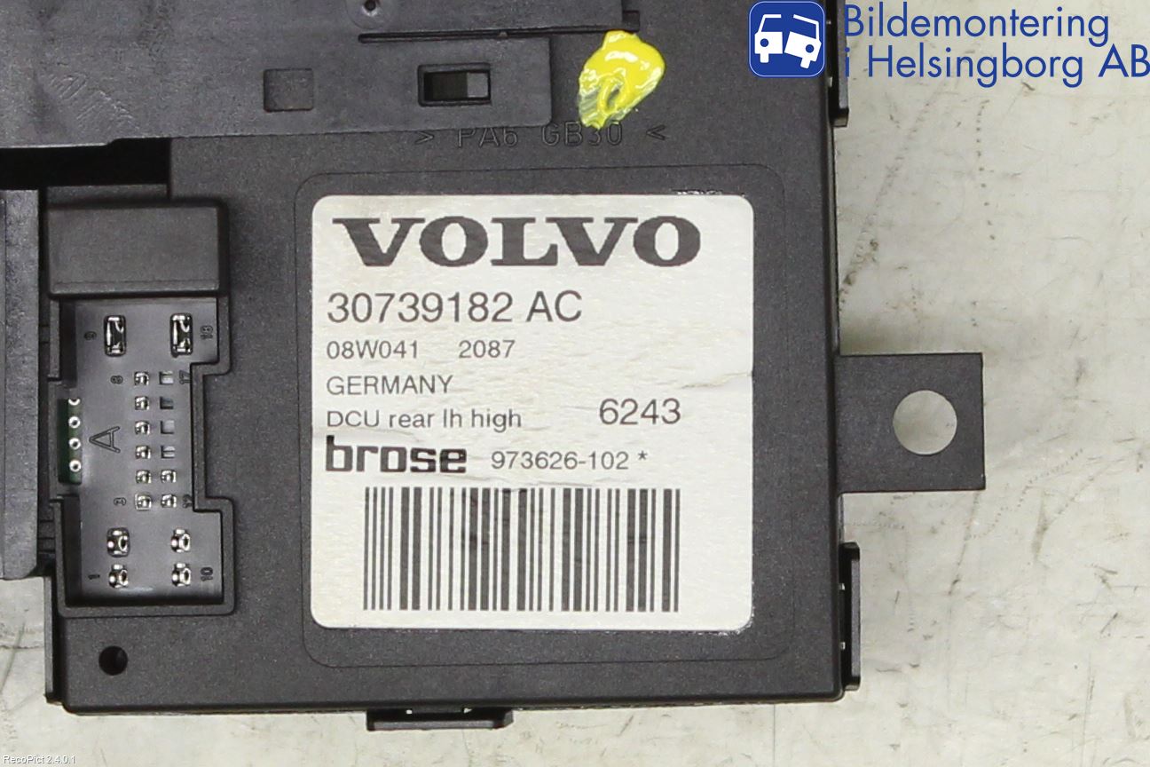 Volvo V50 08-12 Vindusheismotor