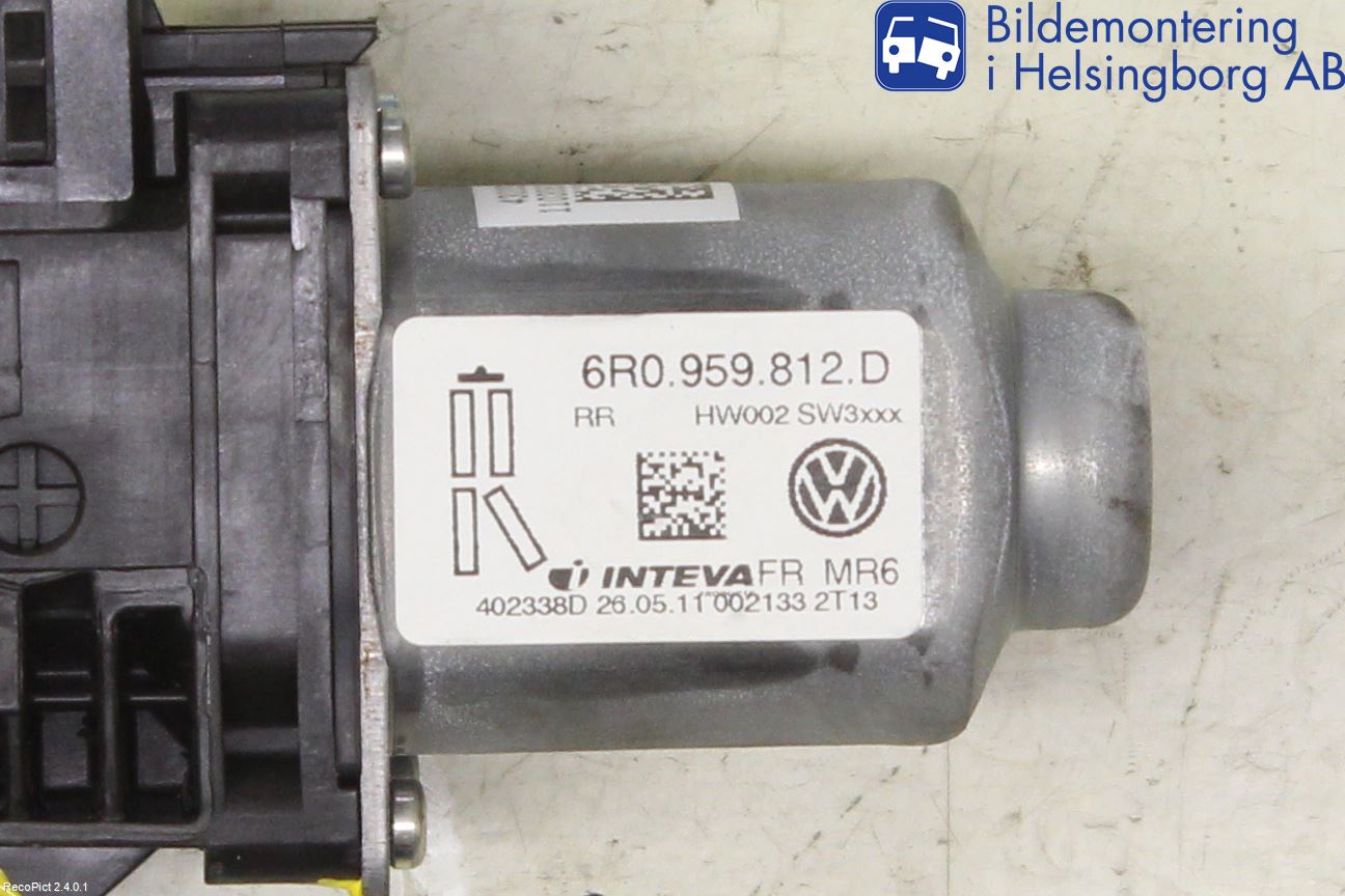 Volkswagen VW AMAROK 2H 10-22 Vindusheismotor