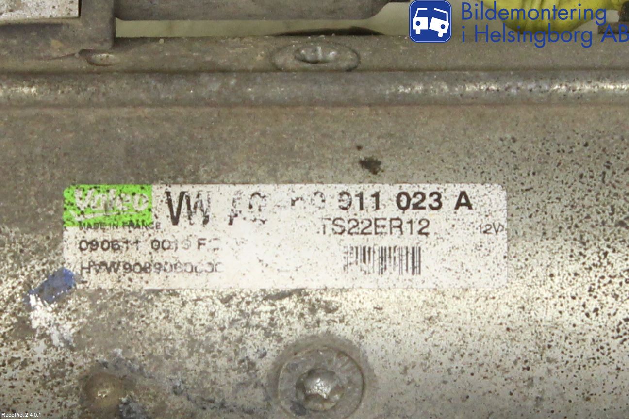 Volkswagen VW AMAROK 2H 10-22 Startmotor Diesel