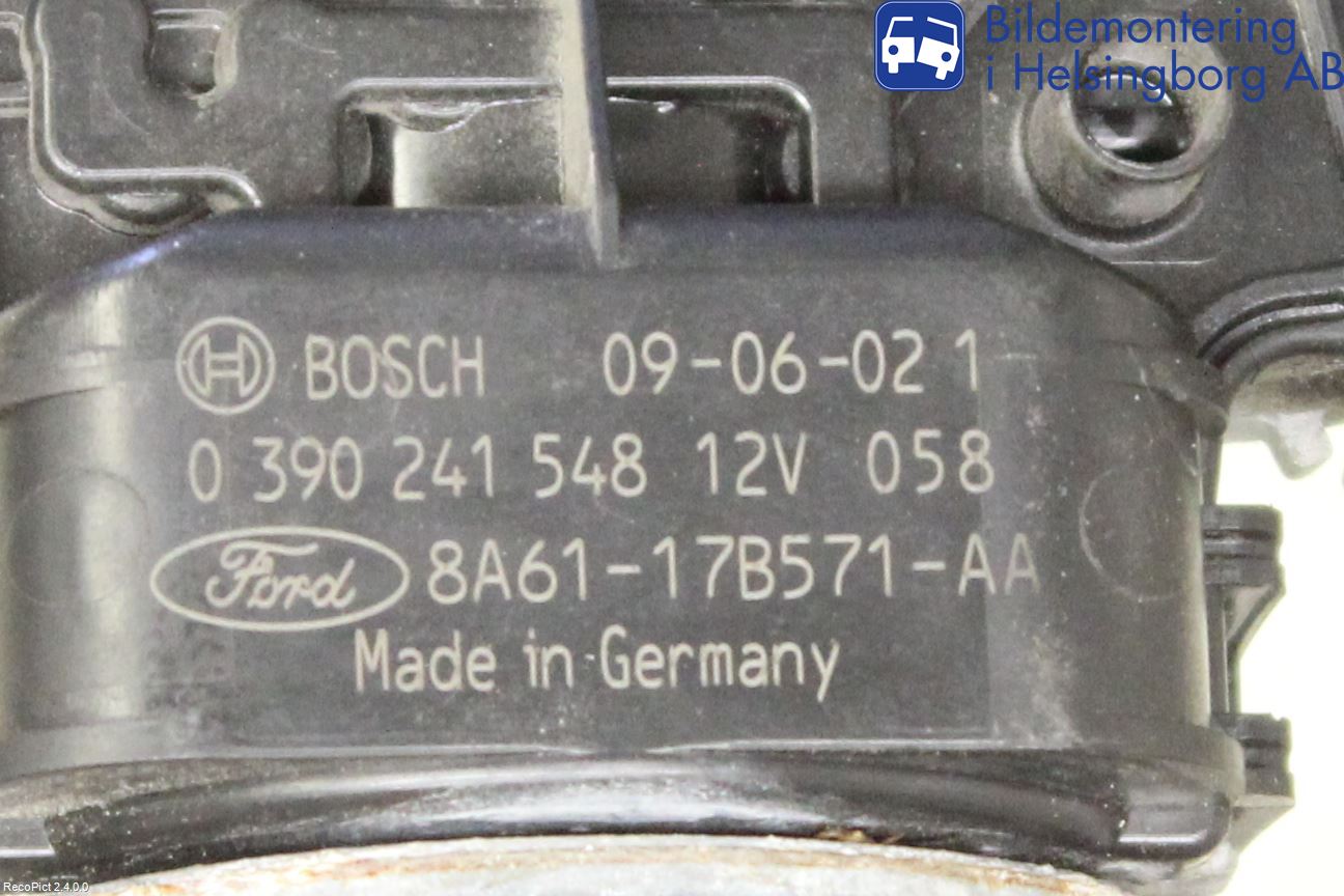 Ford FIESTA 09-12 Viskermotor Frontrute