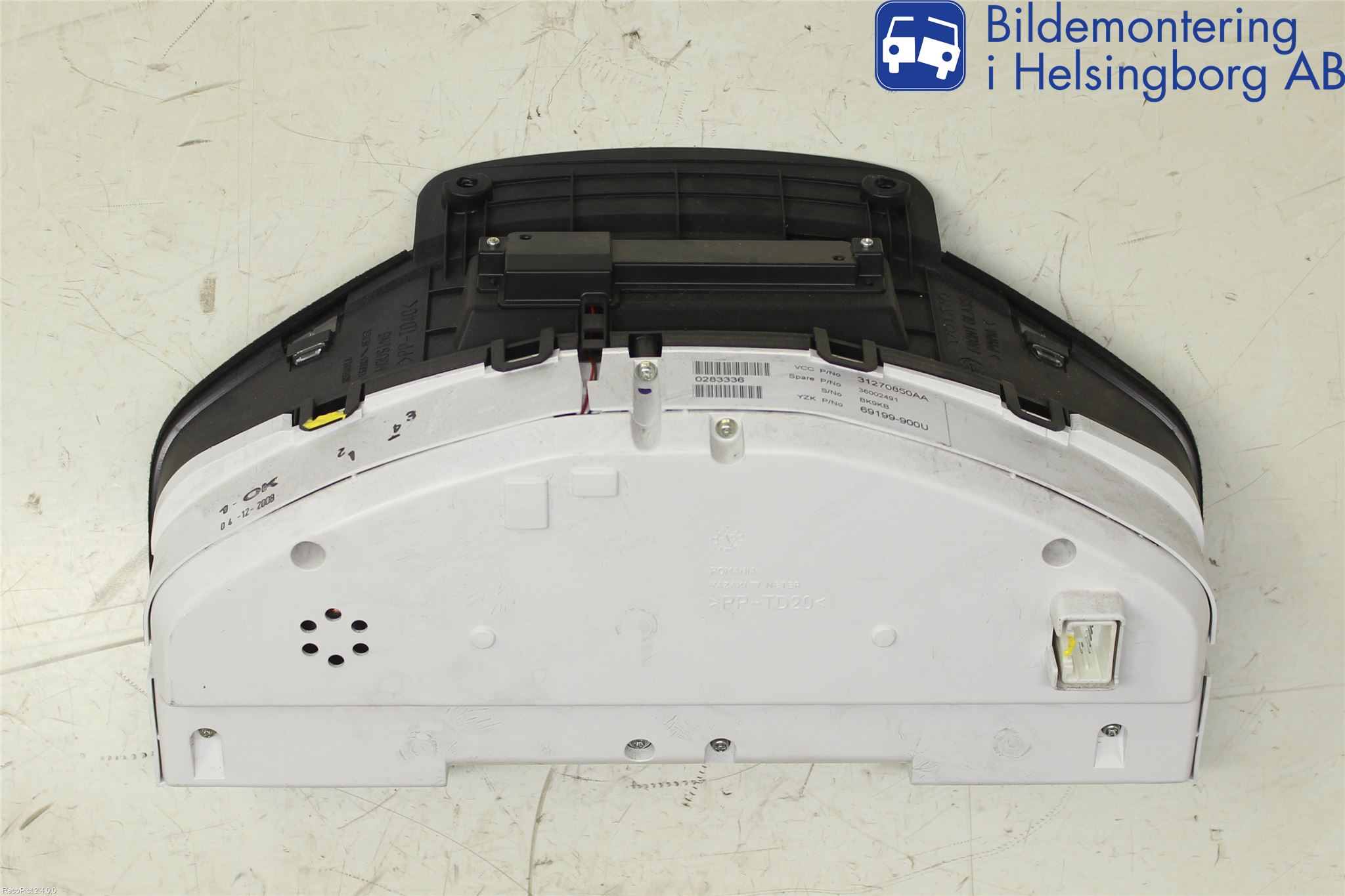 Volvo V70 08-13 Instr Kombinert