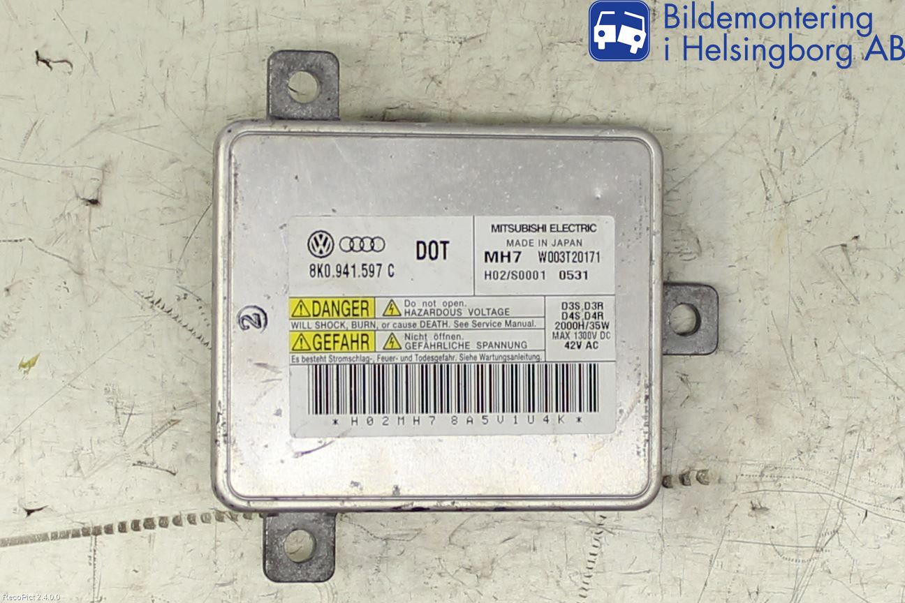 Audi A6/S6     05-11 Styreenhet Xenon
