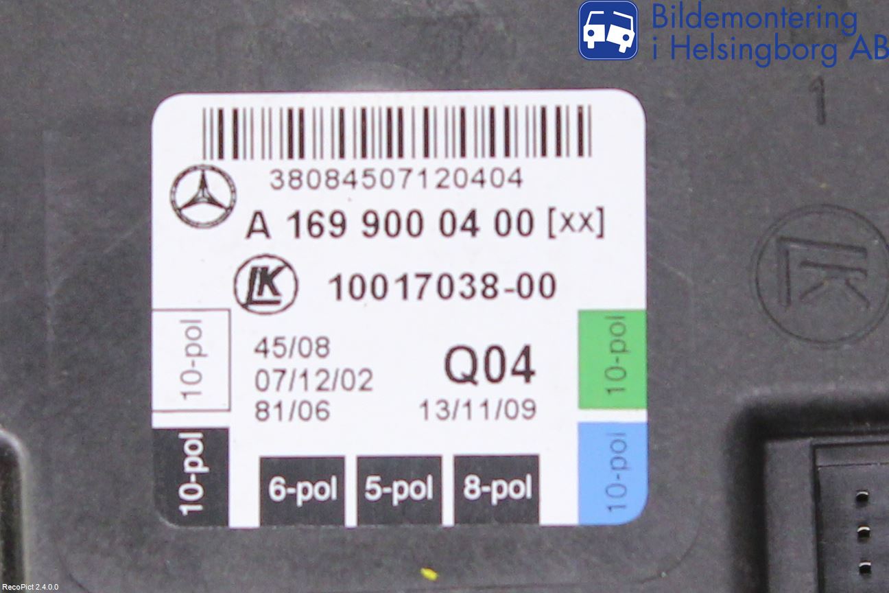Mercedes-Benz MB B-KLASS (W245) 05-12 Styreenhet Dør