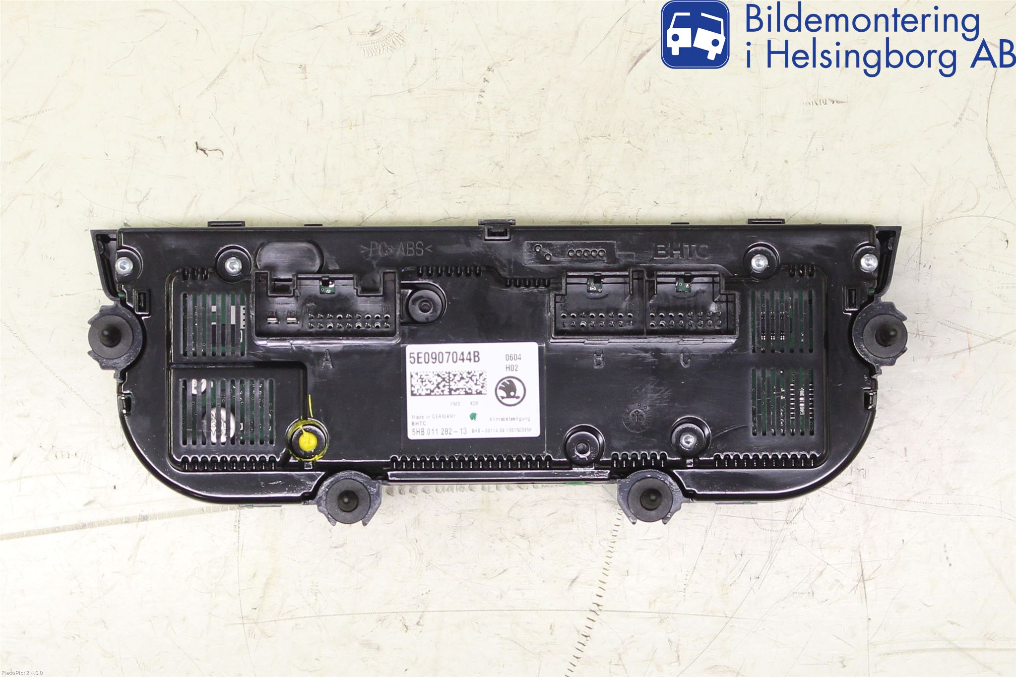Skoda OCTAVIA (5E) 13-20 Varme Ac Betjening-Display