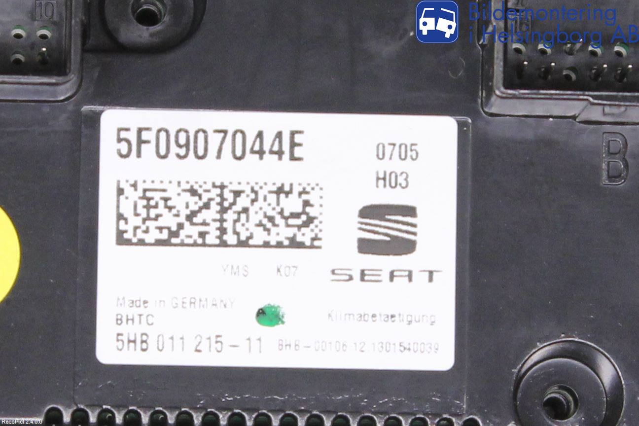 Seat LEON 13-20 Varme Ac Betjening-Display
