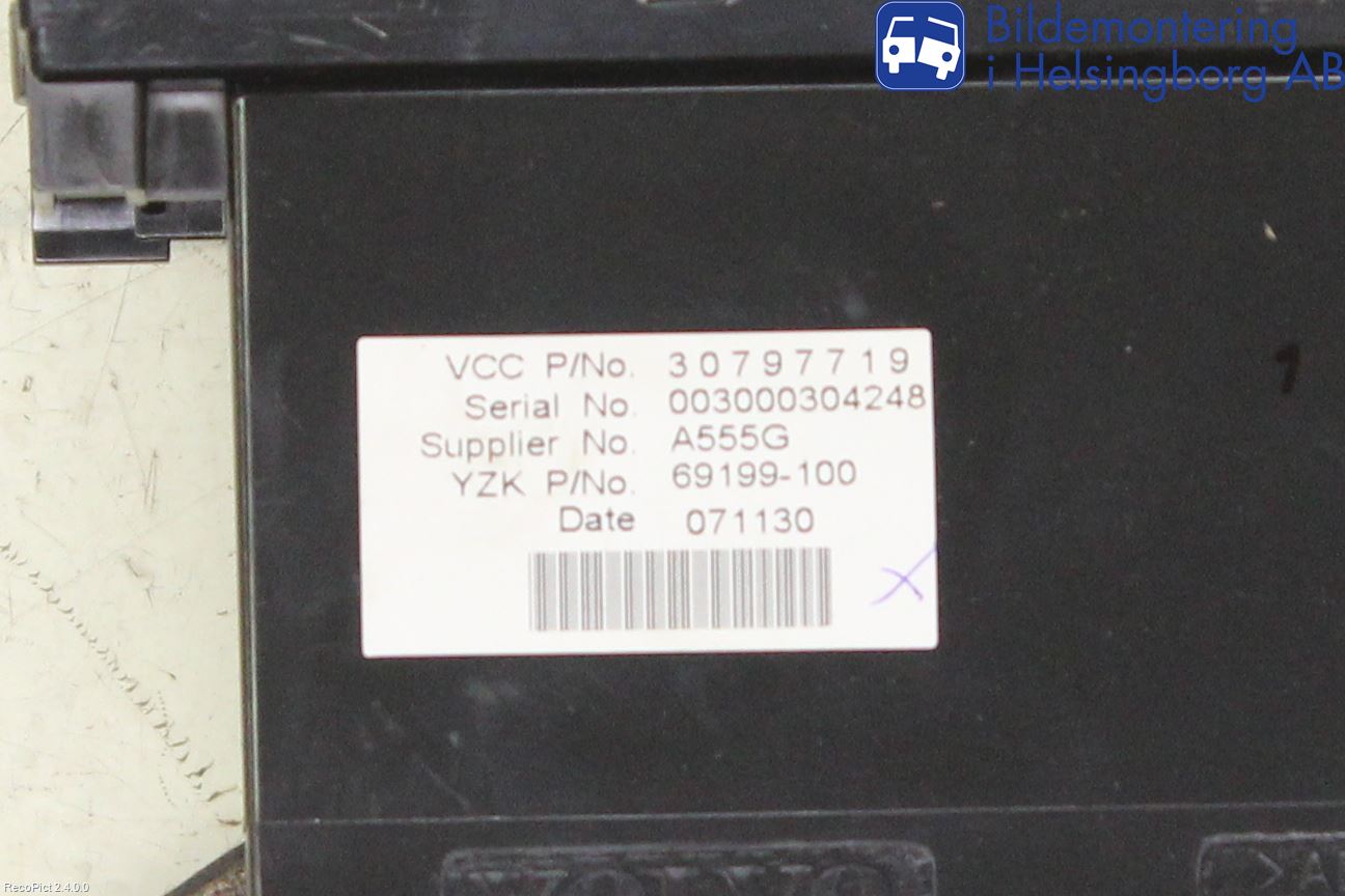 Volvo C30 07-10 Stereo Radio Øvrig