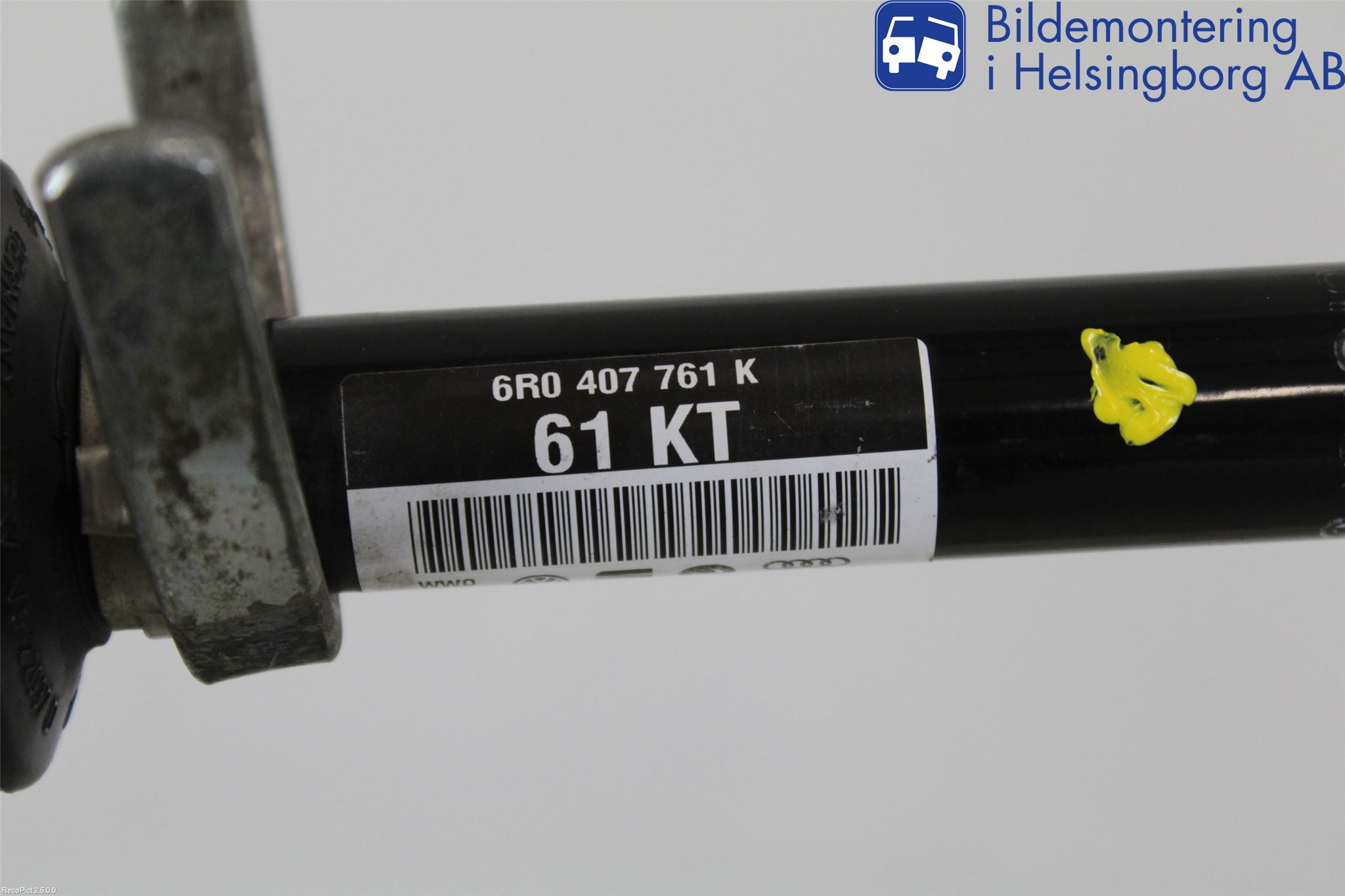 Audi A1/S1 11-18 Drivaksel Foran Kompl Venstre