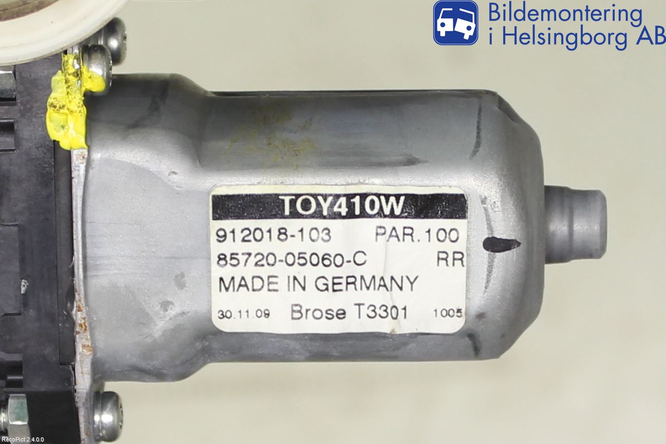 Toyota AVENSIS 09-15 Vindusheismotor