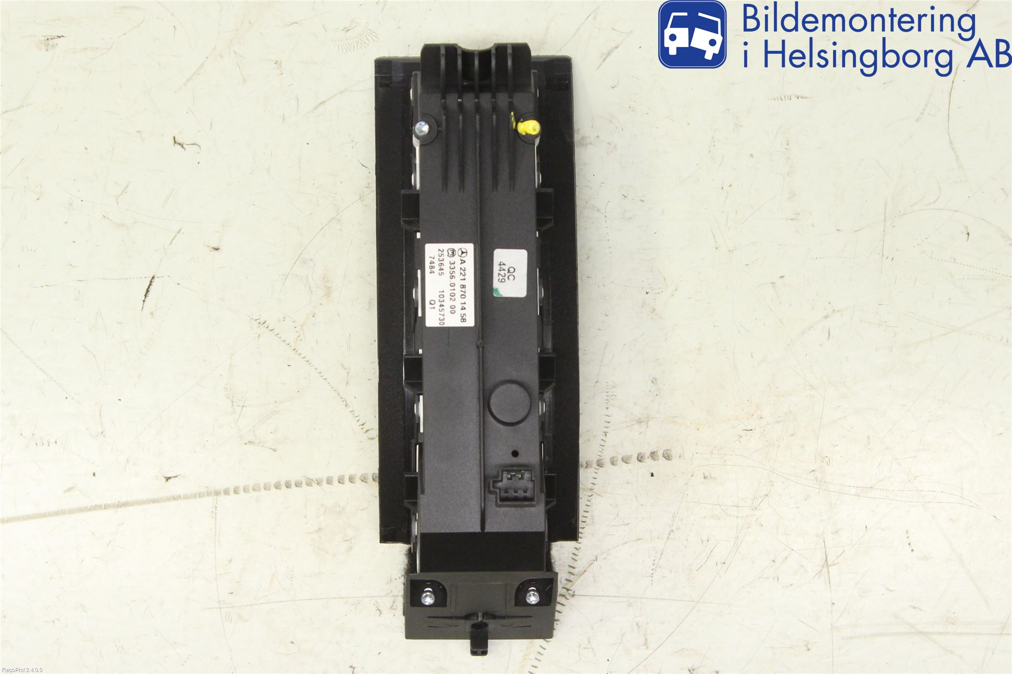 Mercedes-Benz MB S-KLASS (W221) 05-13 Bryter Nivå Regulering