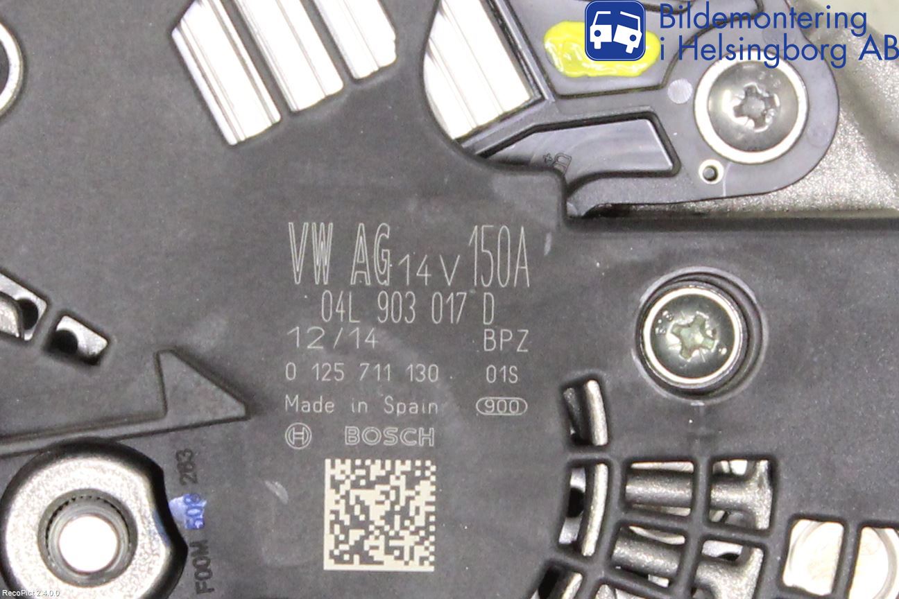 Audi A4 12-15 Dynamo