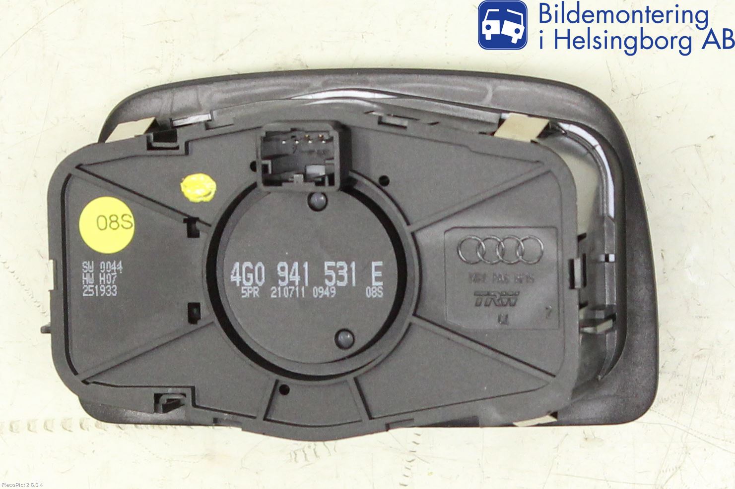 Audi A7/S7 4G 11-17 Bryter Hovedlys