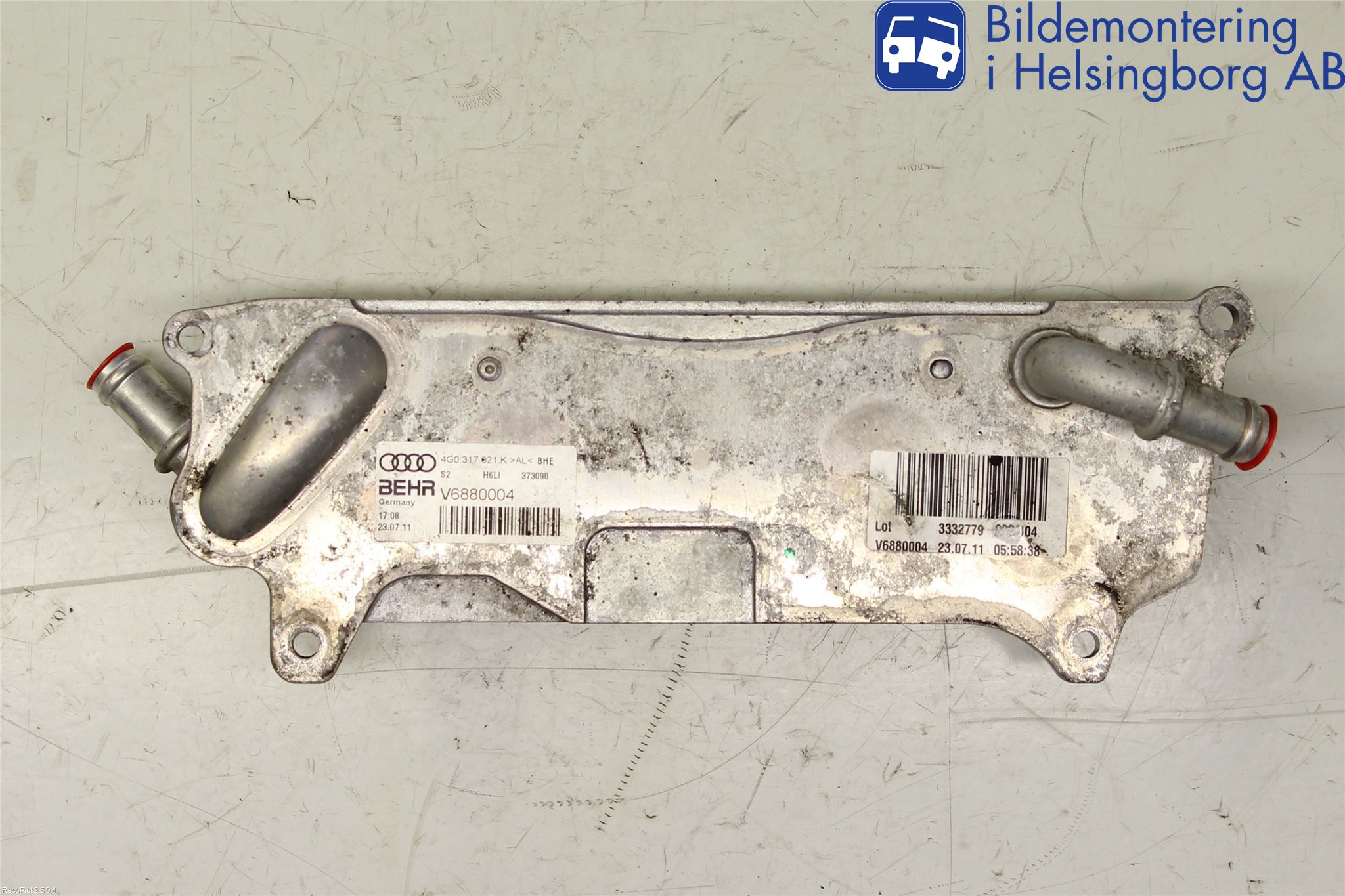 Audi A7/S7 4G 11-17 Radiator Oljekjøler Automatgea