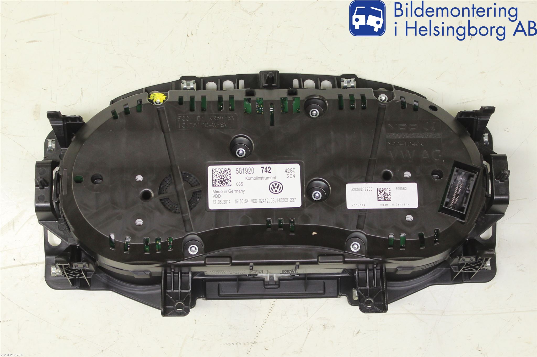 Volkswagen VW GOLF / E-GOLF VII 13-20 Instr Kombinert
