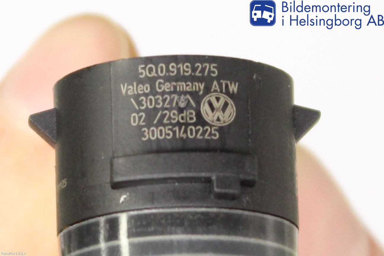 Volkswagen VW GOLF / E-GOLF VII 13-20 Sensor Ryggesensor