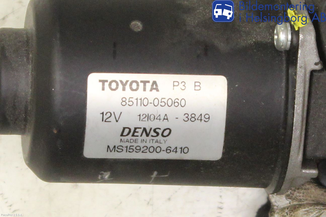 Toyota AVENSIS 07-08 Viskermotor Frontrute