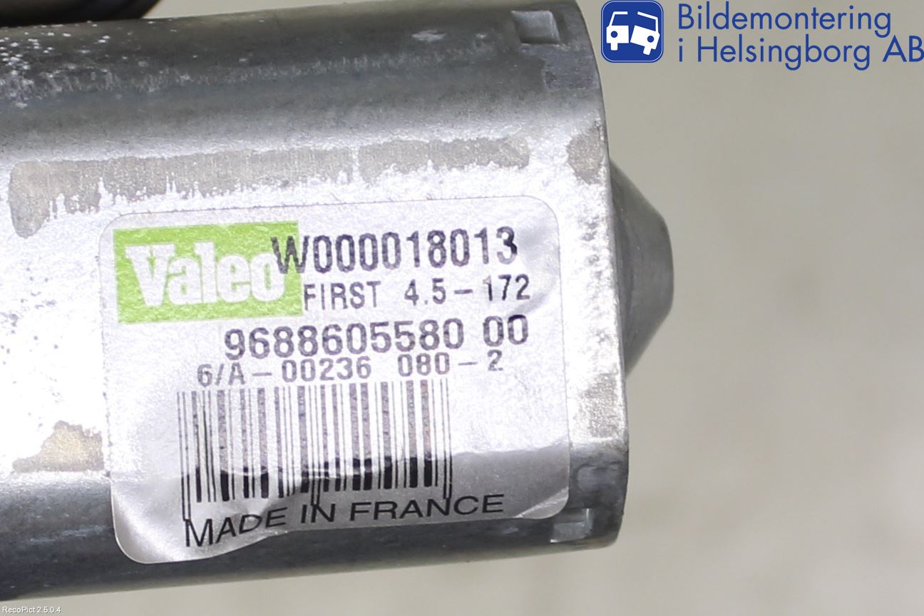 Peugeot 508 11-18 Viskermotor Bakluke