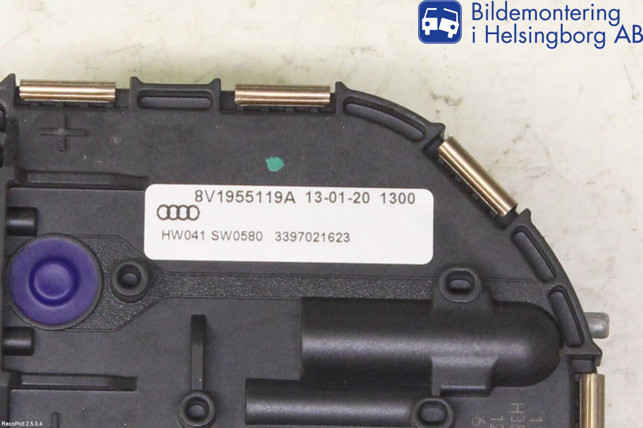Audi A3/S3 8V 13-20 Viskermotor Frontrute