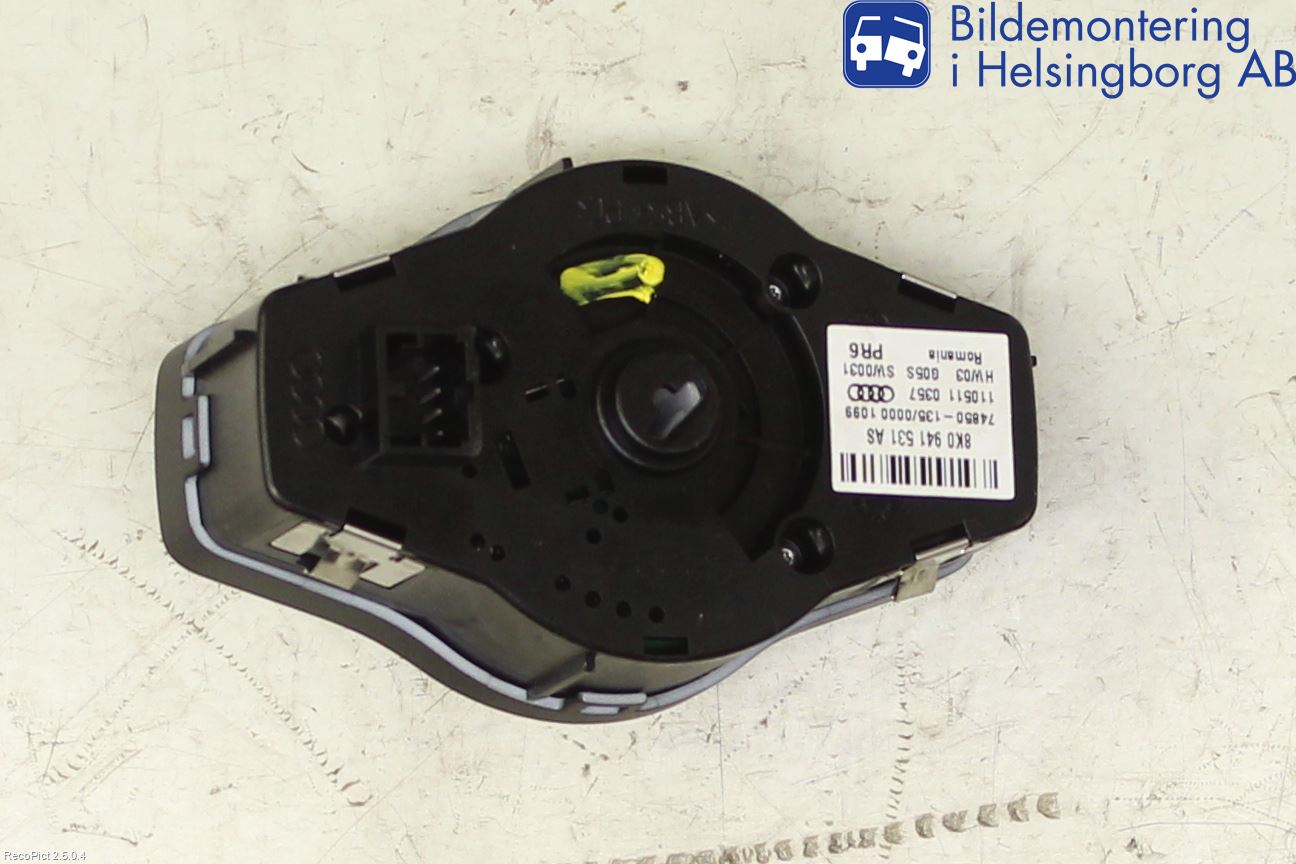 Audi Q5 09-16 Bryter Hovedlys