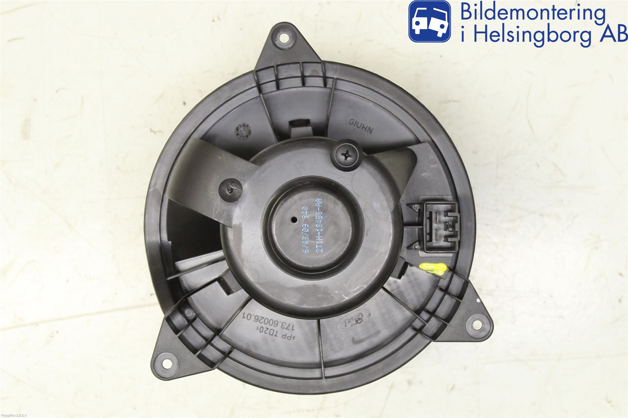 Ford TRANSIT CONNECT 03-08 Varmeapparat Viftemotor