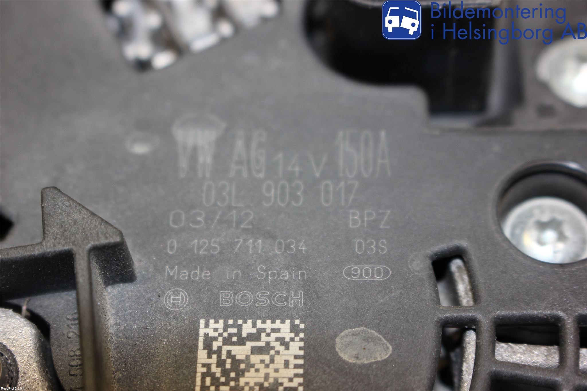 Audi A4 12-15 Dynamo