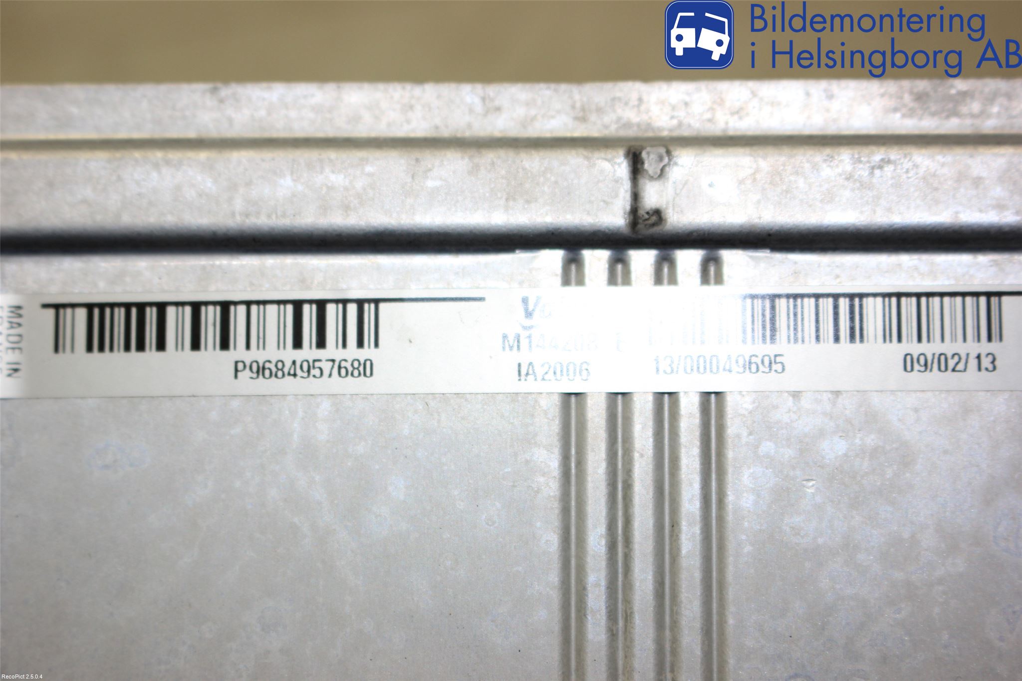 Peugeot 508 11-18 Intercooler Radiator