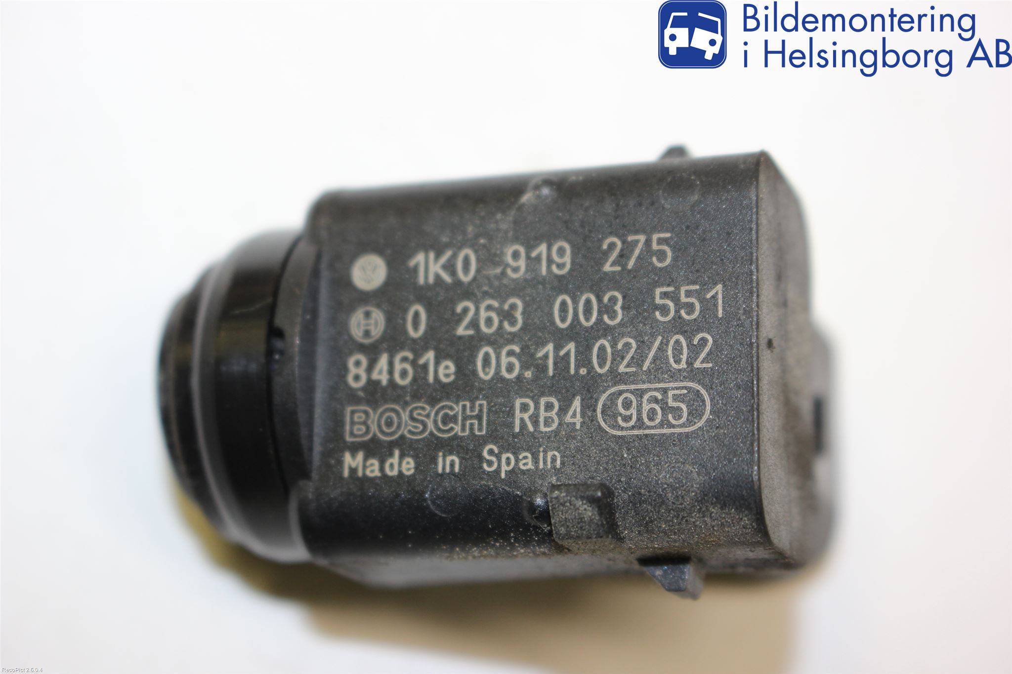 Porsche CAYMAN 96- Sensor Ryggesensor