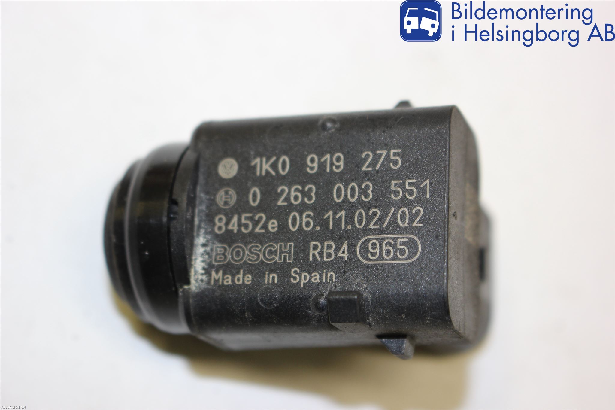 Porsche CAYMAN 96- Sensor Ryggesensor
