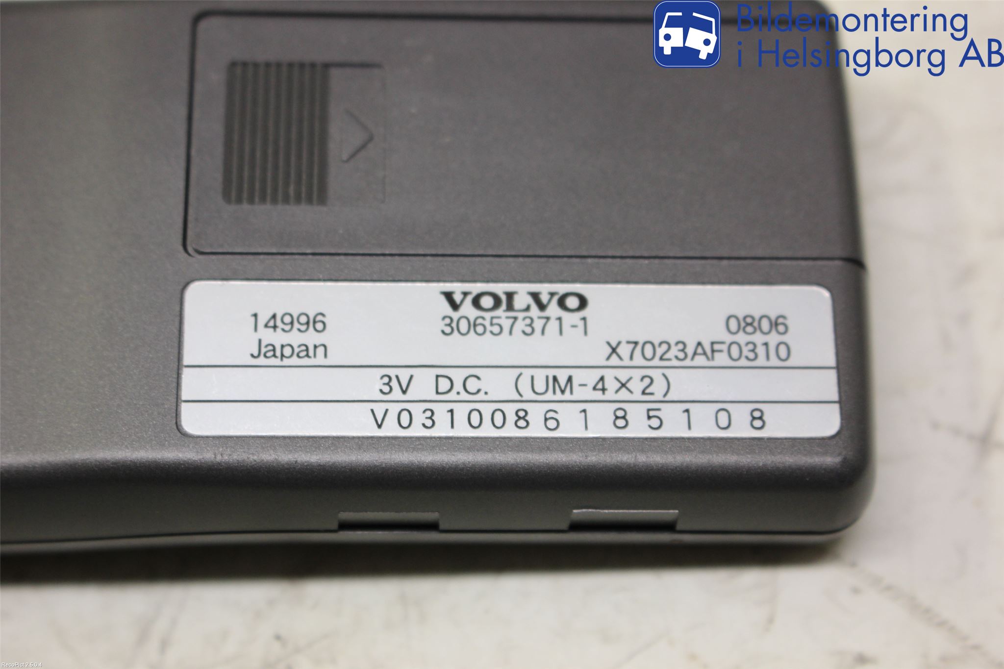 Volvo V70 08-13 Gps Navigator