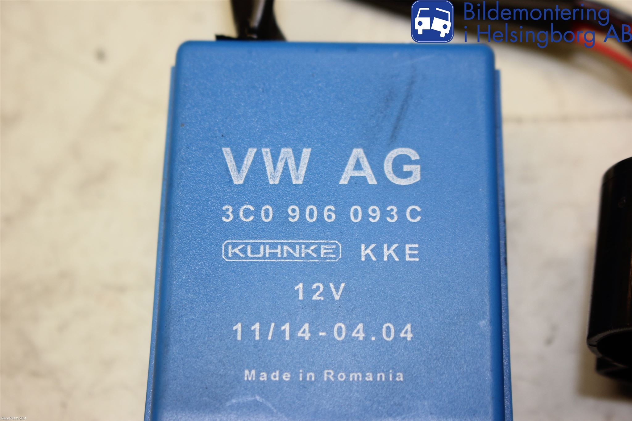 Volkswagen VW PASSAT 11-14 Rele Bensinpumpe