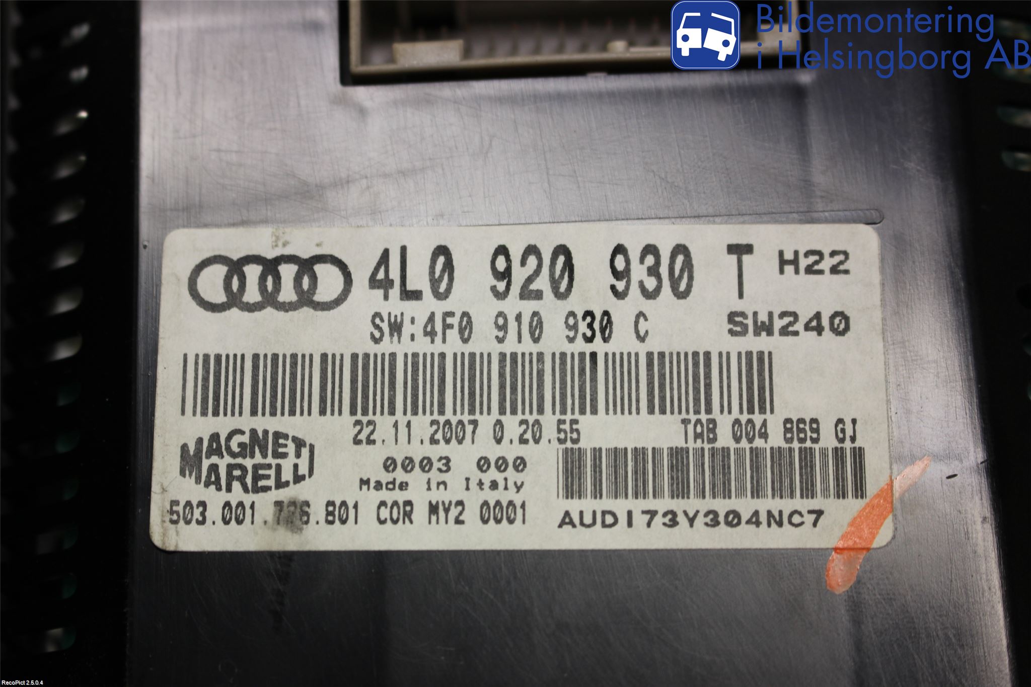 Audi Q7/SQ7 Instr Kombinert