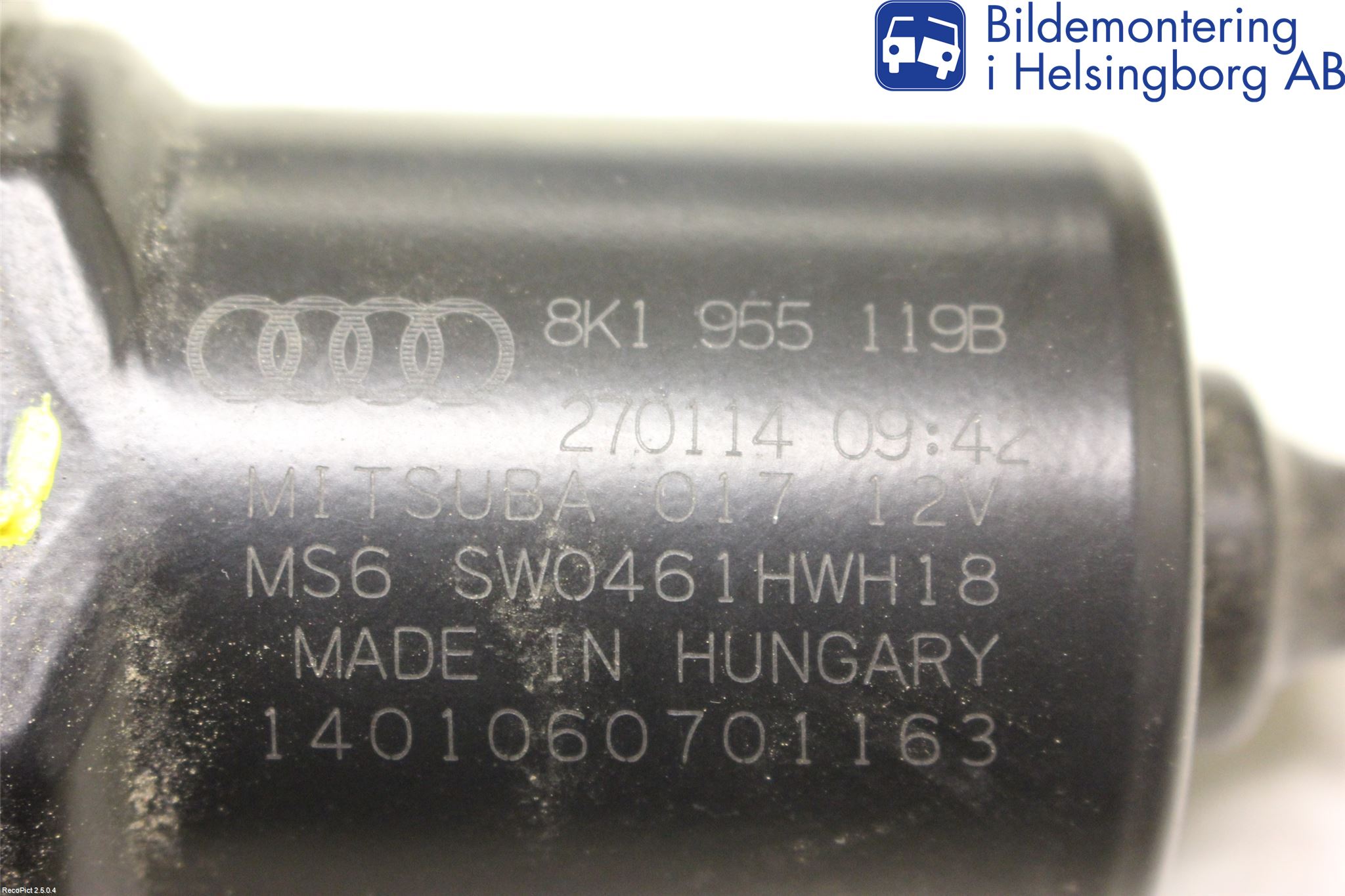 Audi A4 12-15 Viskermotor Frontrute