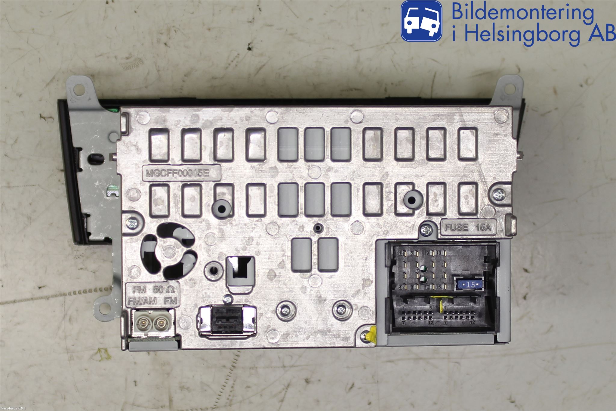 Audi A4 12-15 Stereo Radio Med Cd