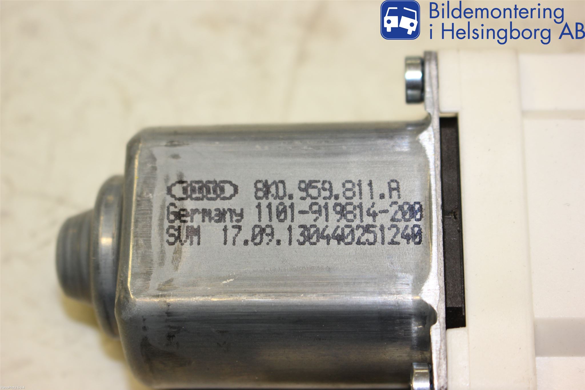 Audi A4 12-15 Vindusheismotor