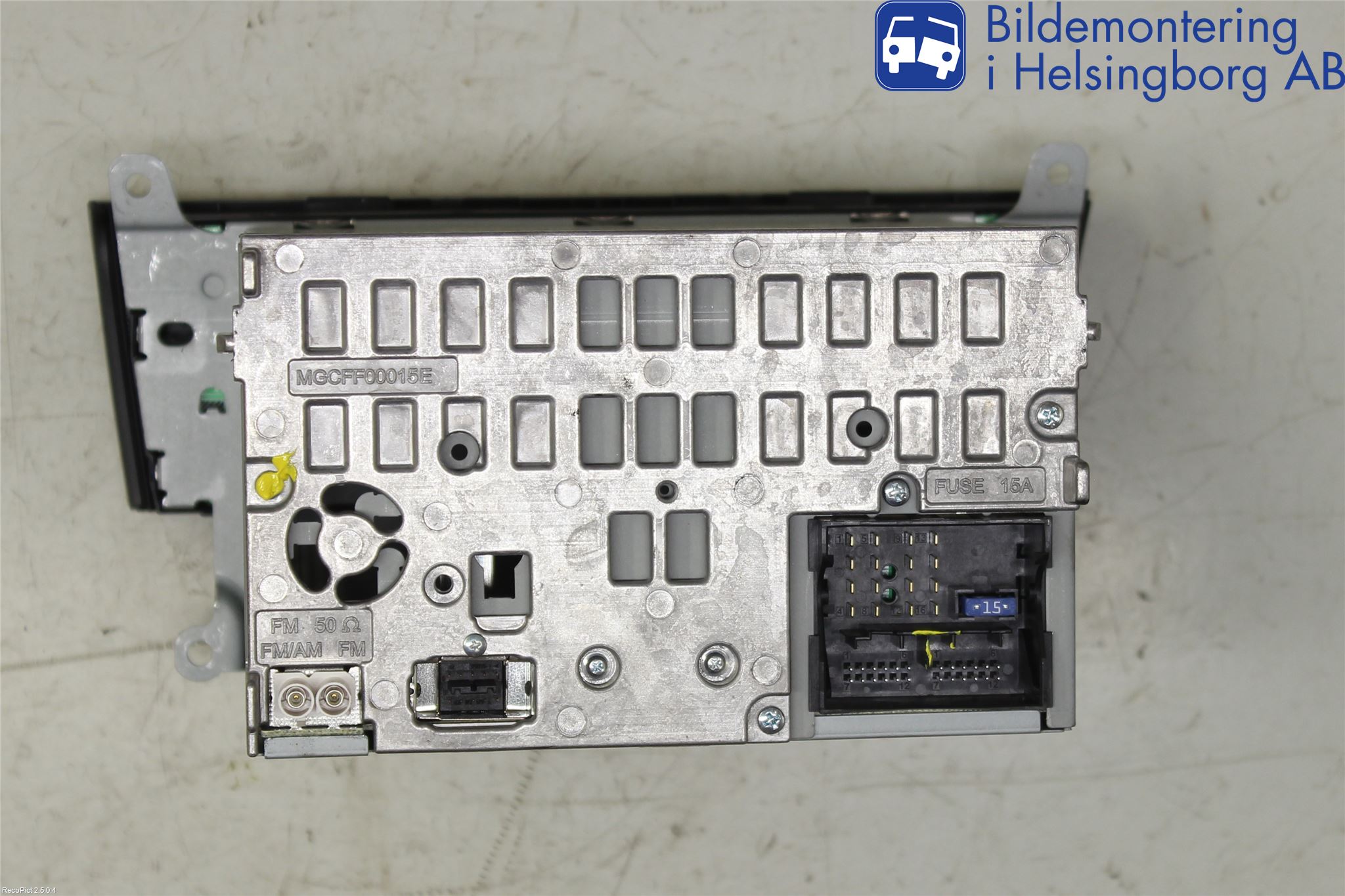 Audi A4 12-15 Stereo Radio Med Cd