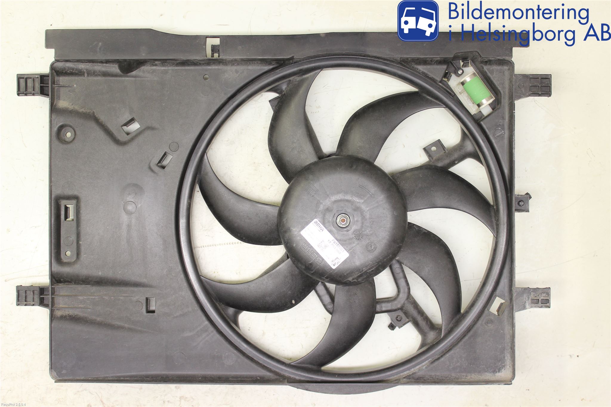 Fiat PUNTO EVO 10-12 Kjølevifte Elektrisk