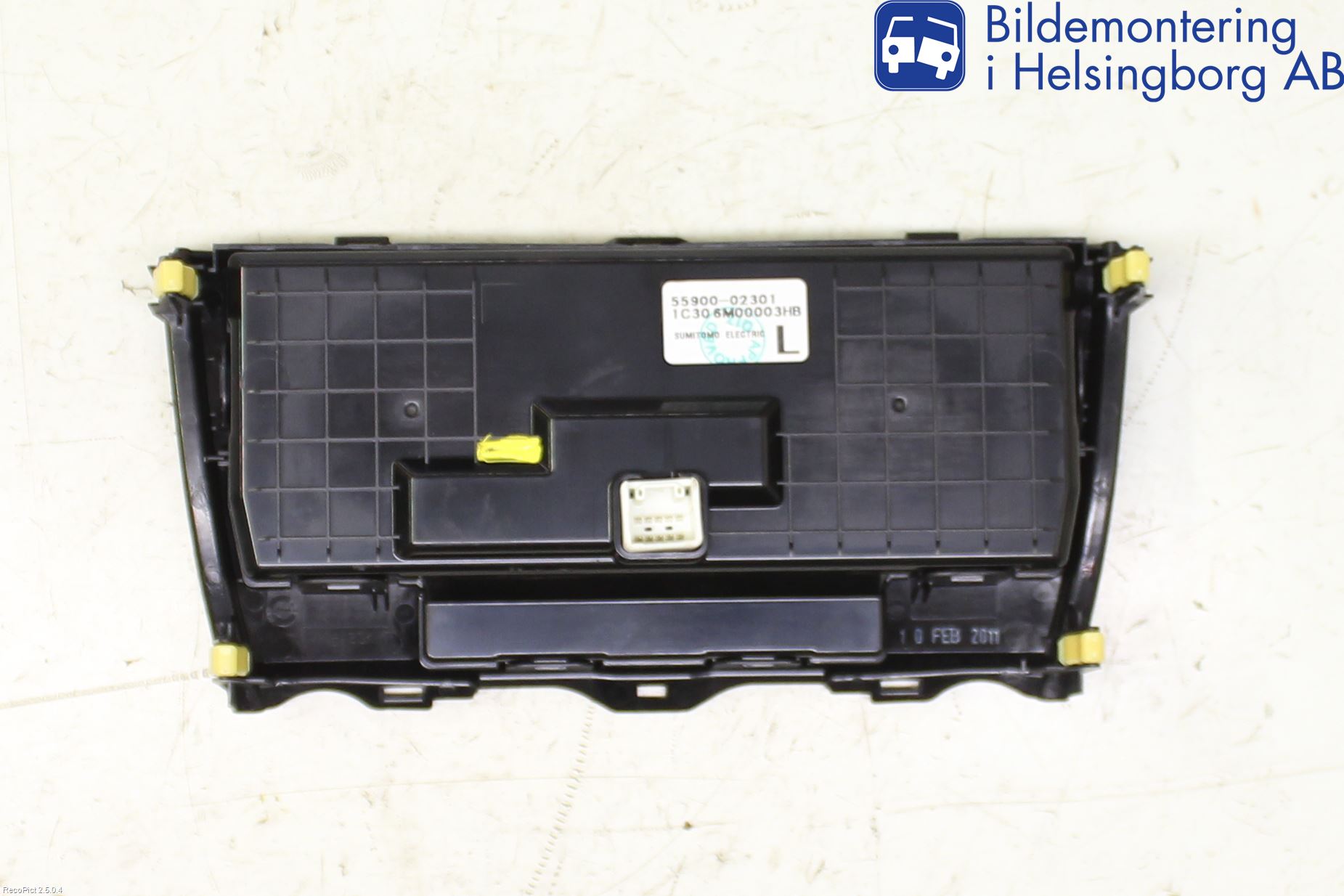 Toyota AURIS 10-12 Varme Ac Betjening-Display