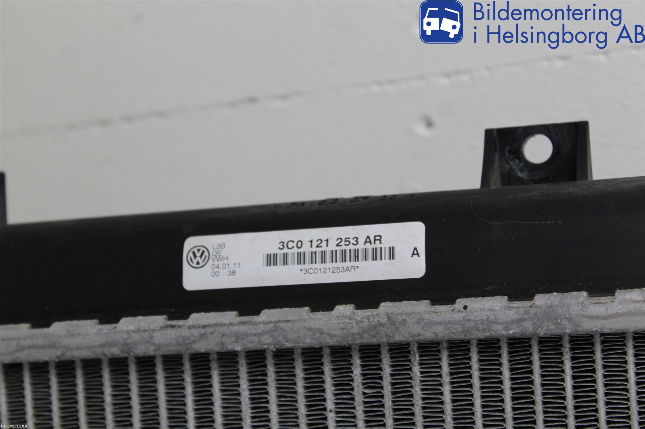 Volkswagen VW PASSAT CC 08-16 Radiator Automat